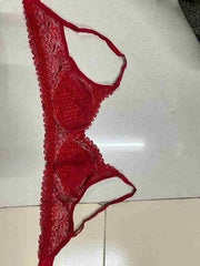 Girls Full Coverage Non-Padded Net Bra (Pack of 2)