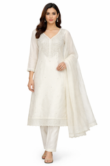 Cream Three-Piece Set