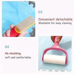 Interlocking Carpet Tiles Mat (6pc)