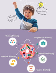 Fidget toy rotating Magic Bean Cube Spinner