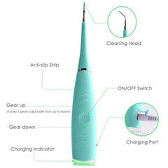Portable Electric Dental Calculus and Plaque Remover