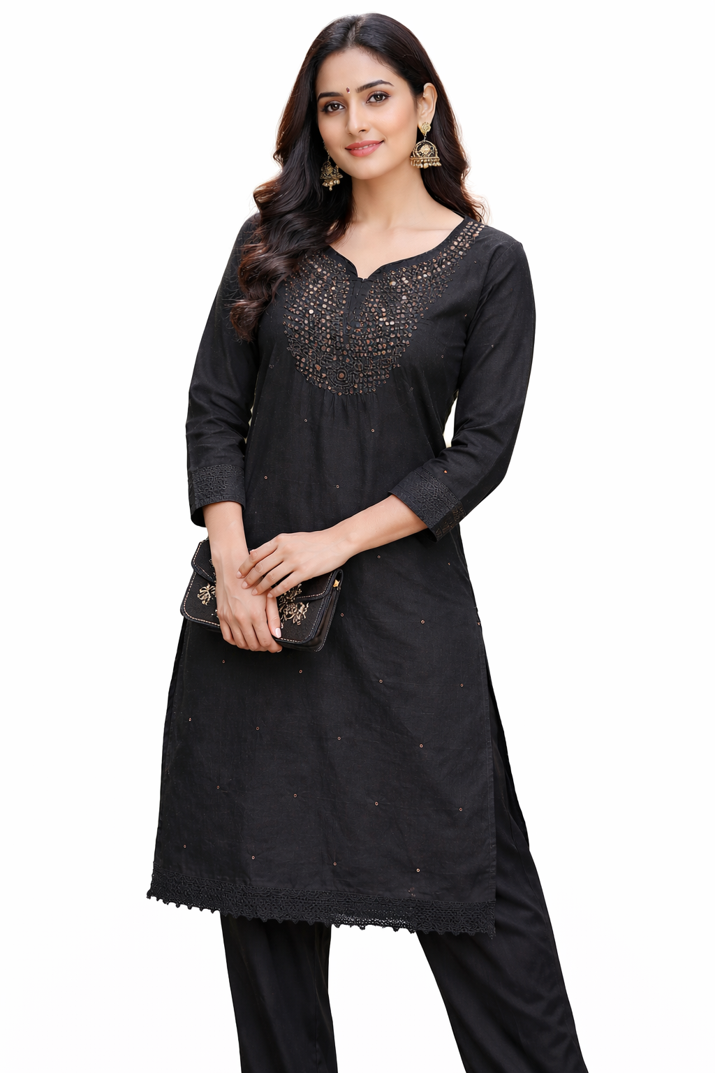 Black Three-Piece Suit