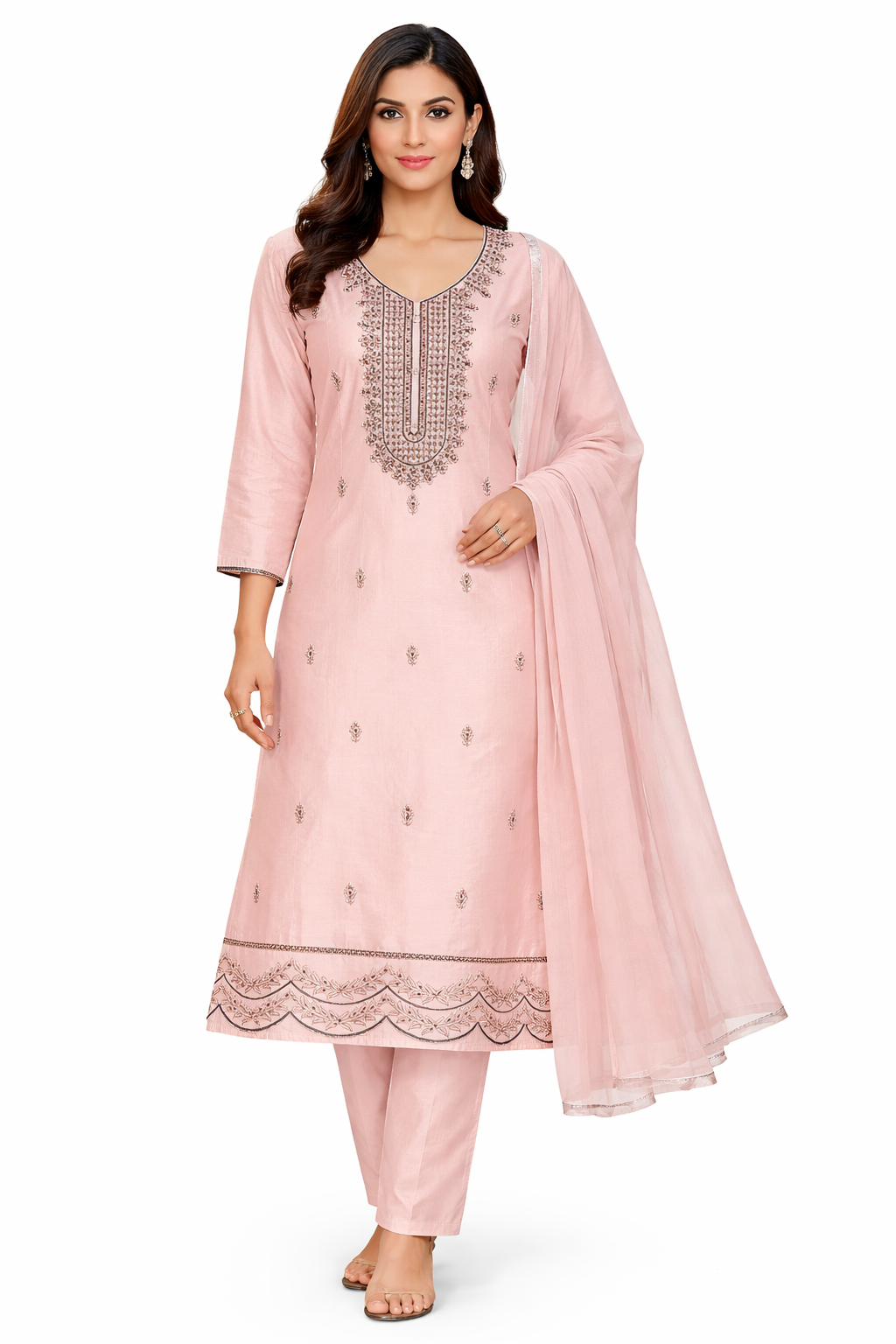 Pink Three-Piece  Set